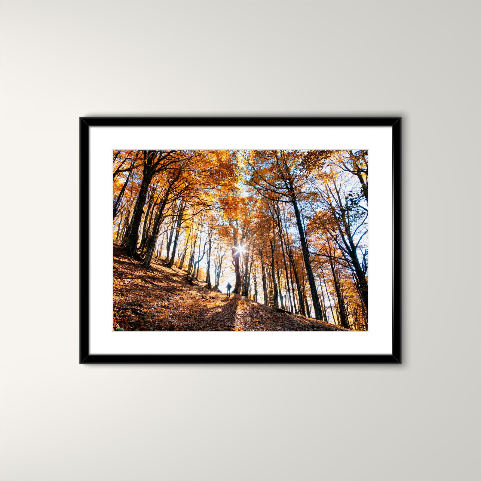A3 Framed photo / Right way